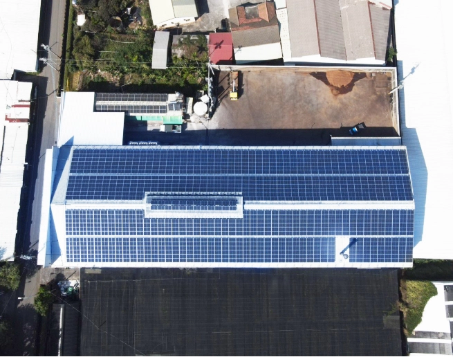 台中新社屋頂型太陽能案場 446kW