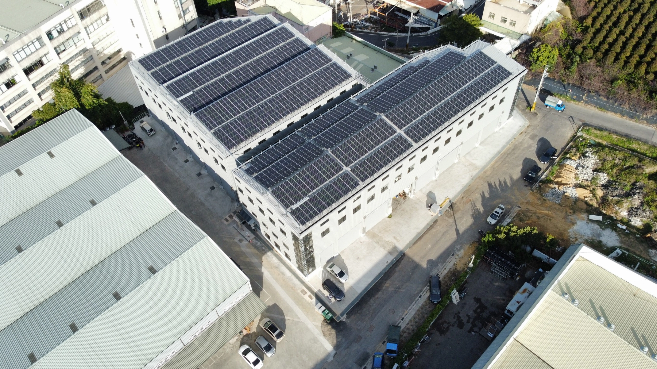 台中潭子屋頂型太陽能案場 291kW