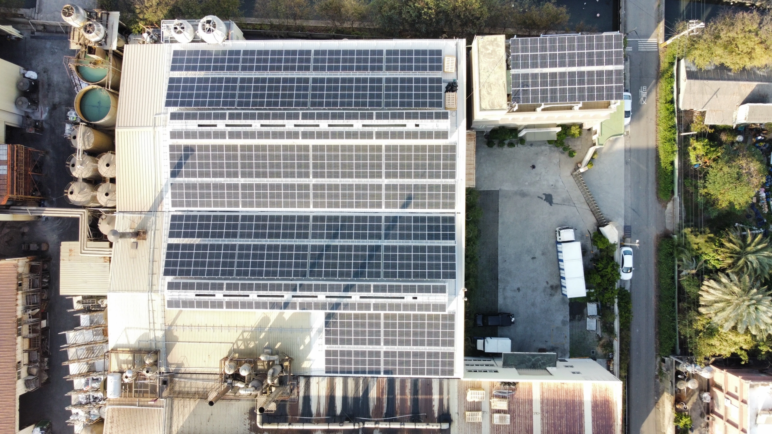 台中龍井屋頂型太陽能案場 228kW