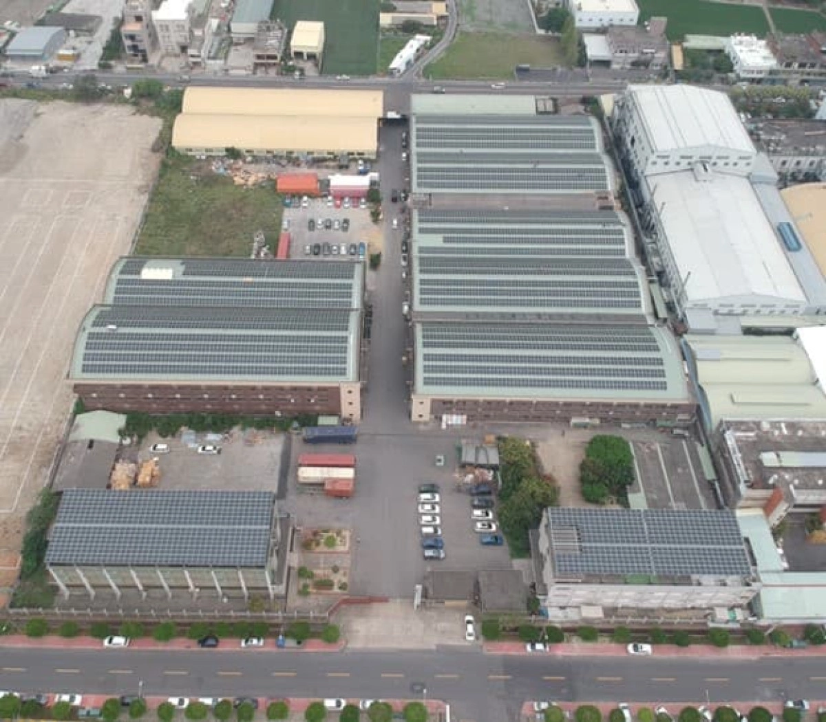 彰化福興屋頂型太陽能案場 1290kW