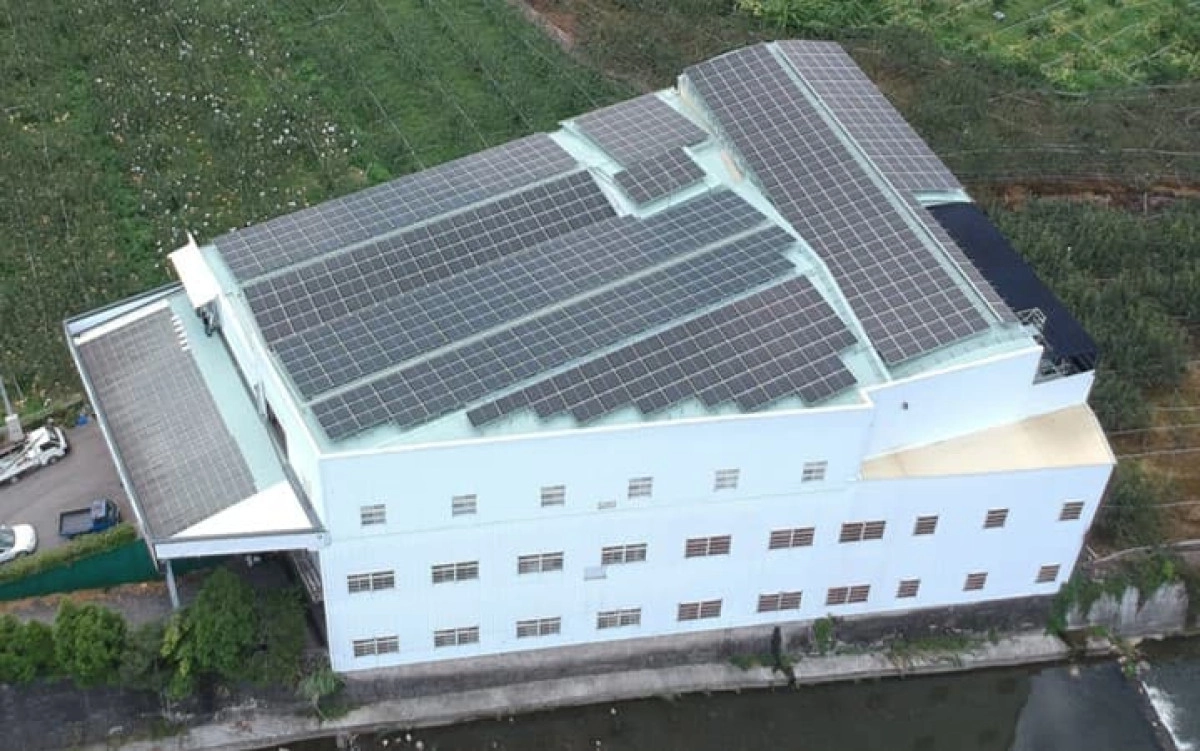 苗栗卓蘭屋頂型太陽能案場 190kW