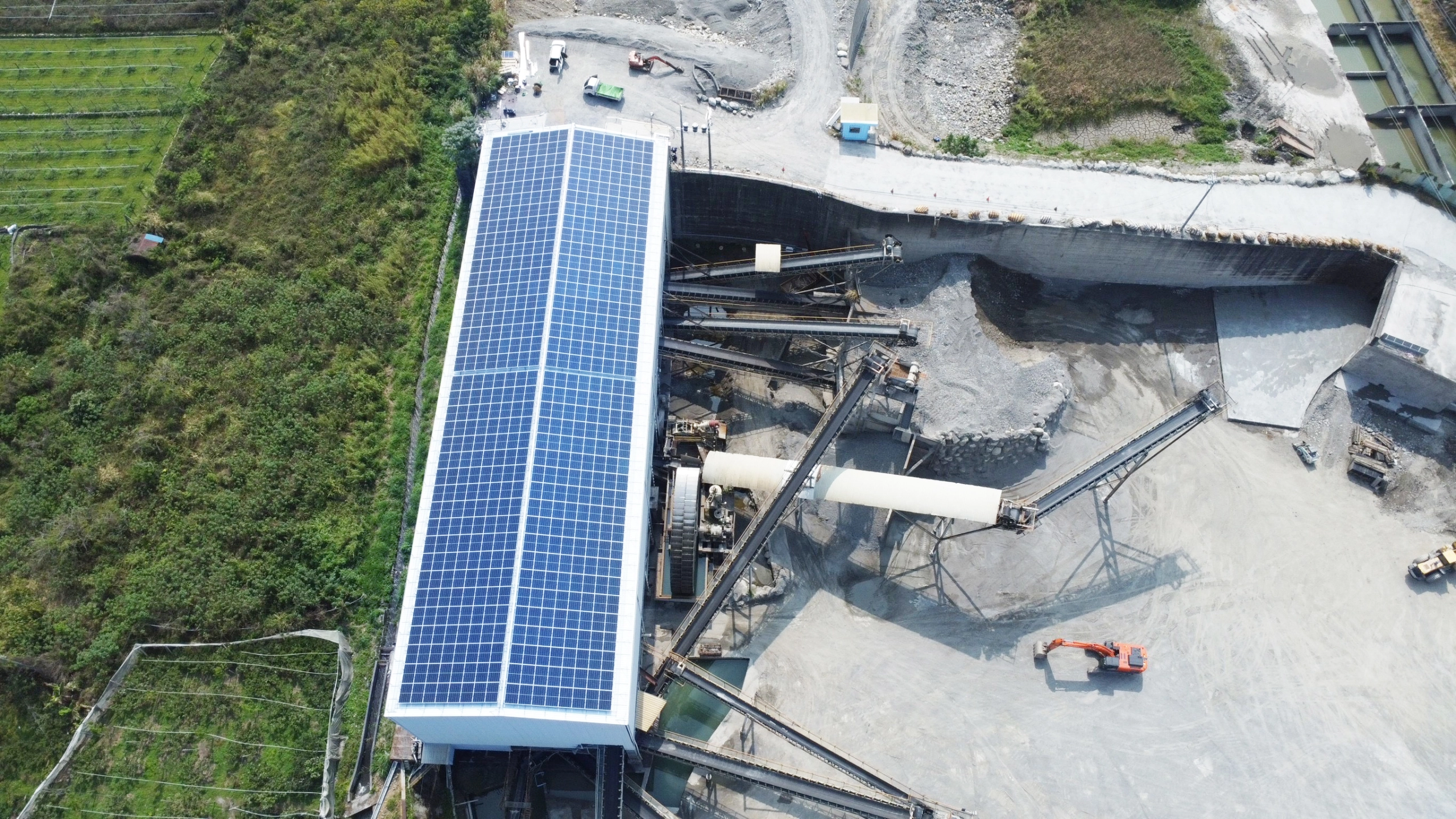苗栗卓蘭屋頂型太陽能案場 254kW